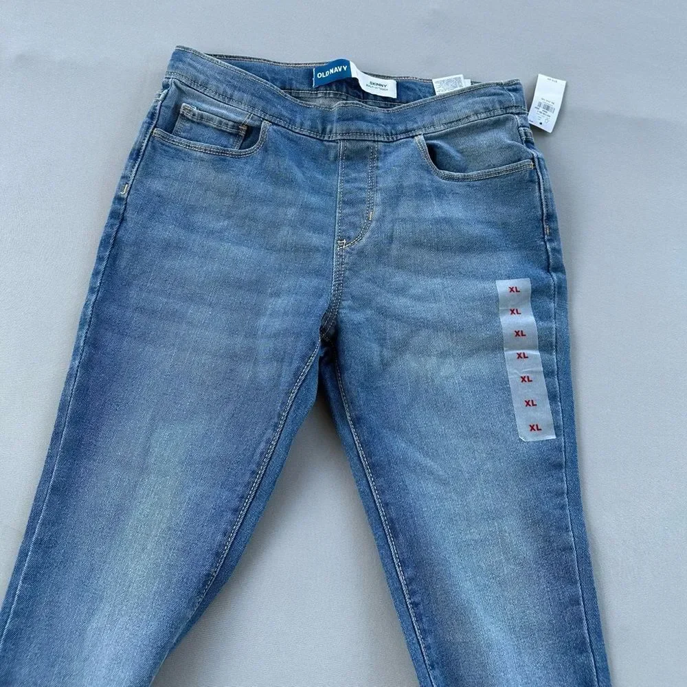 🎉5 for $45🎉NWT Old Navy Skinny Jeans Girls Size XL 14-16 Blue Denim
